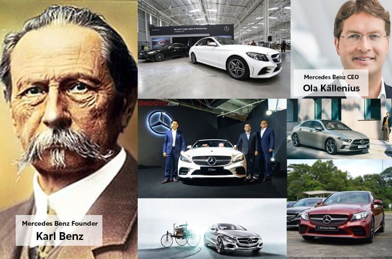 Karl Benz - Mercedez Benz Founder, Ola Källenius - Mercedez Benz CEO dan Nilai Valuasi Mercedez Benz Senilai $65B